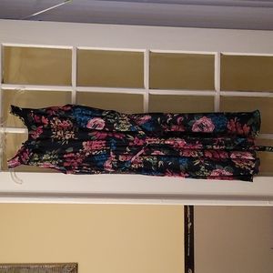 J.B.S. floral print sleeveless dress